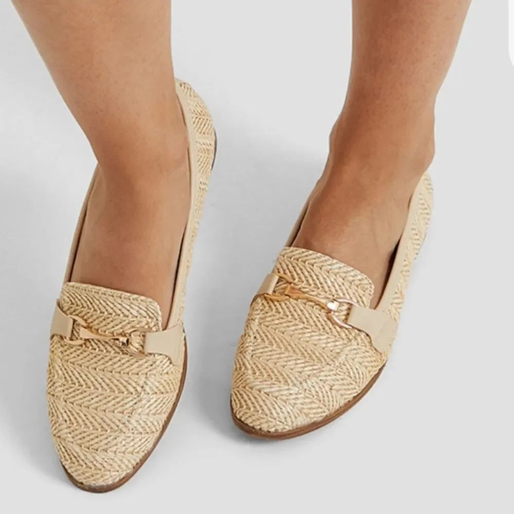 BRAND NEW RAMPAGE CHAIND DESIGN WOMEN LOAFERS G1